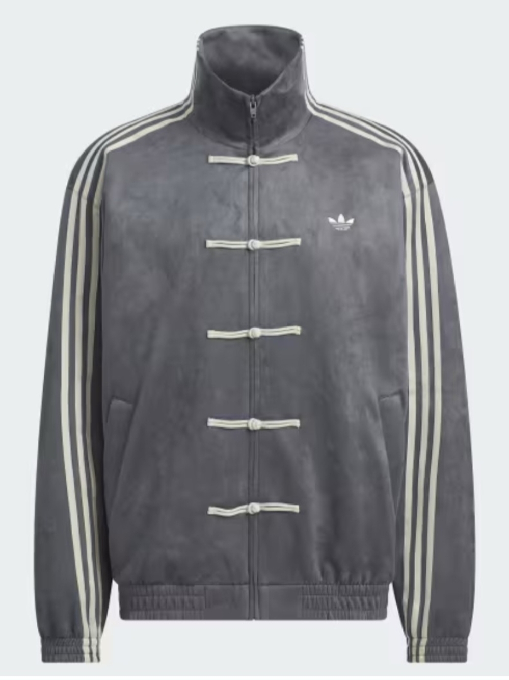 Adidas Chinese New year Jacket GRAY SIX NEW WITH TAGS Size small Unisex Style